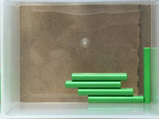 LEGO Parts - Bright Green Bar 3L (Bar Arrow) - No 87994 - QTY 5