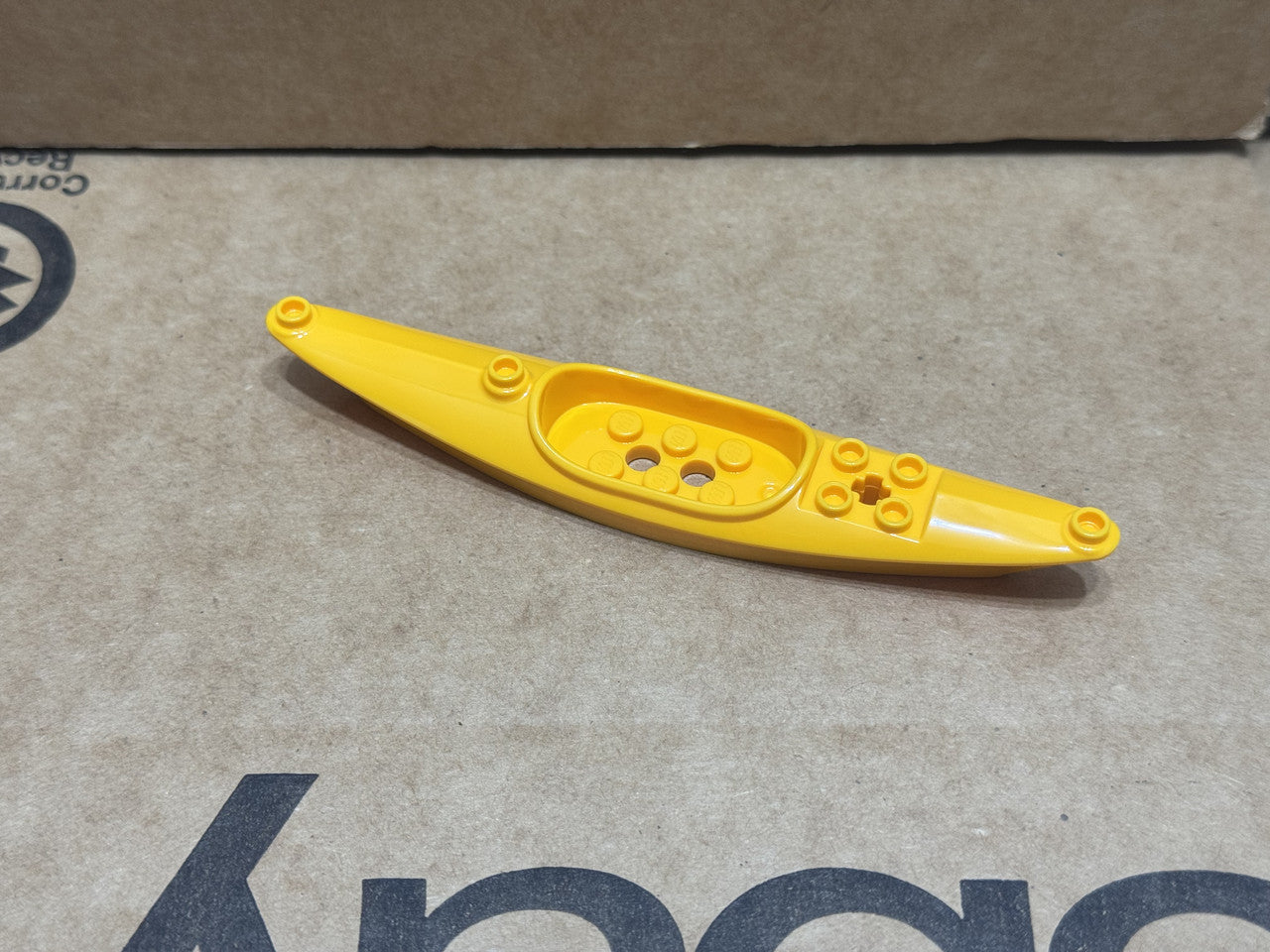 LEGO Parts - Bright Light Orange Boat, Kayak - No 29110 - QTY 1