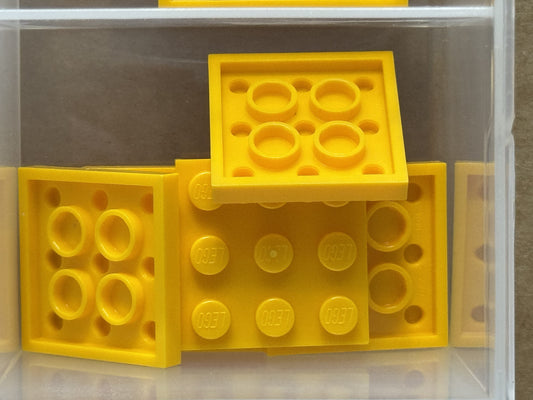 LEGO Parts - Bright Light Orange Plate 3 x 3 - No 11212 - QTY 5