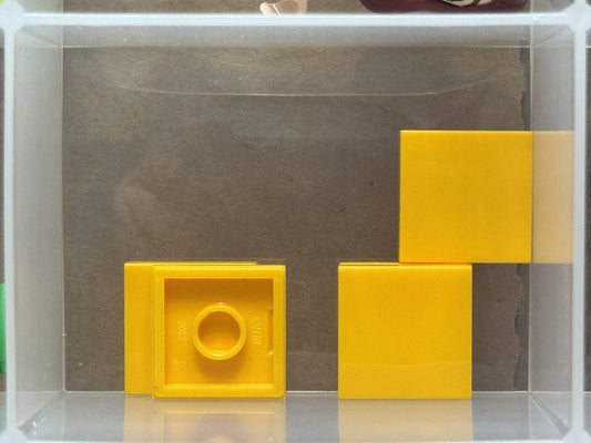 LEGO Parts - Bright Light Orange Tile 2 x 2 - No 3068 - QTY 5