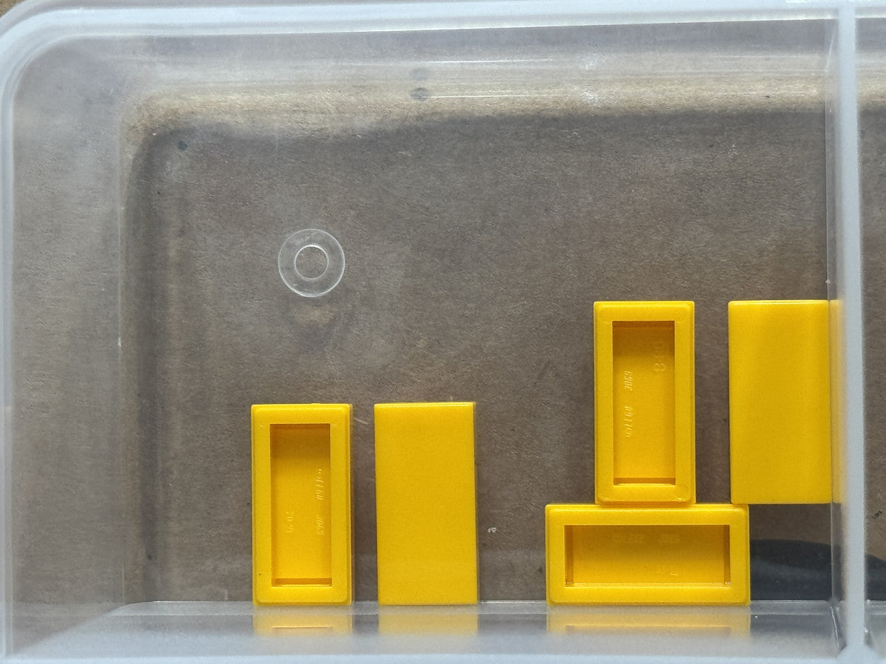 LEGO Parts - Bright Light Orange Tile 1 x 2 - No 3069 - QTY 5
