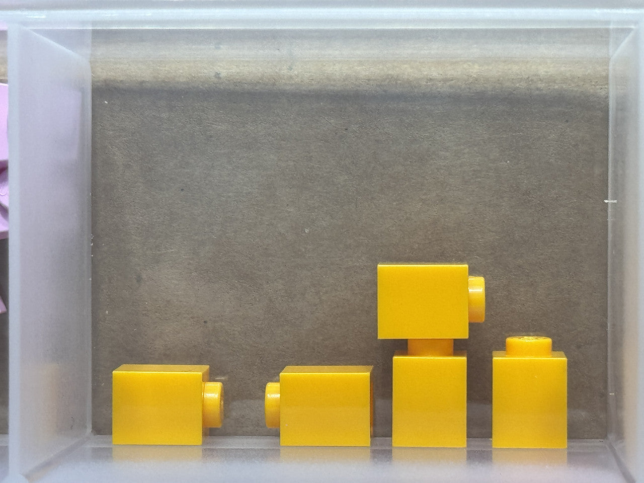 LEGO Parts - Bright Light Orange Brick 1 x 1 - No 3005 - QTY 5