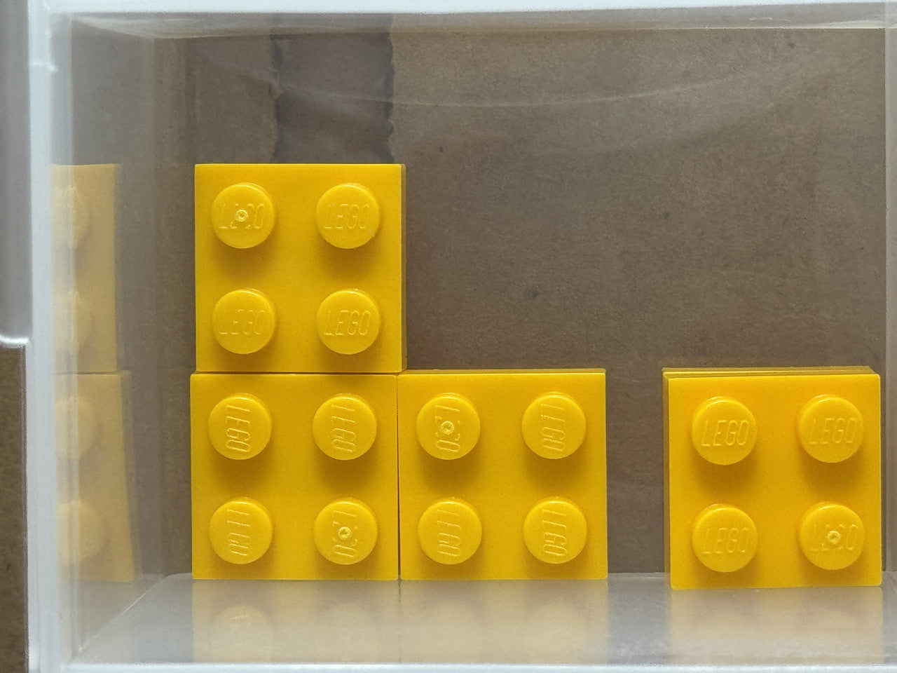 LEGO Parts - Bright Light Orange Plate 2 x 2 - No 3022 - QTY 5