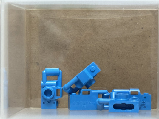 LEGO Parts - Dark Azure Minifigure Camera Handheld Style - No 30089b - QTY 5