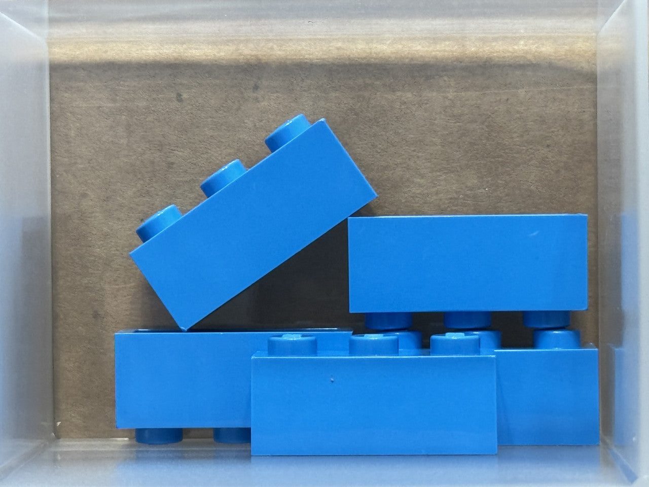 LEGO Parts - Dark Azure Brick 1 x 3 - No 3622 - QTY 5