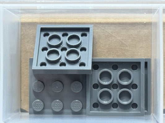 LEGO Parts - Dark Bluish Gray Plate 3 x 3 - No 11212 - QTY 5