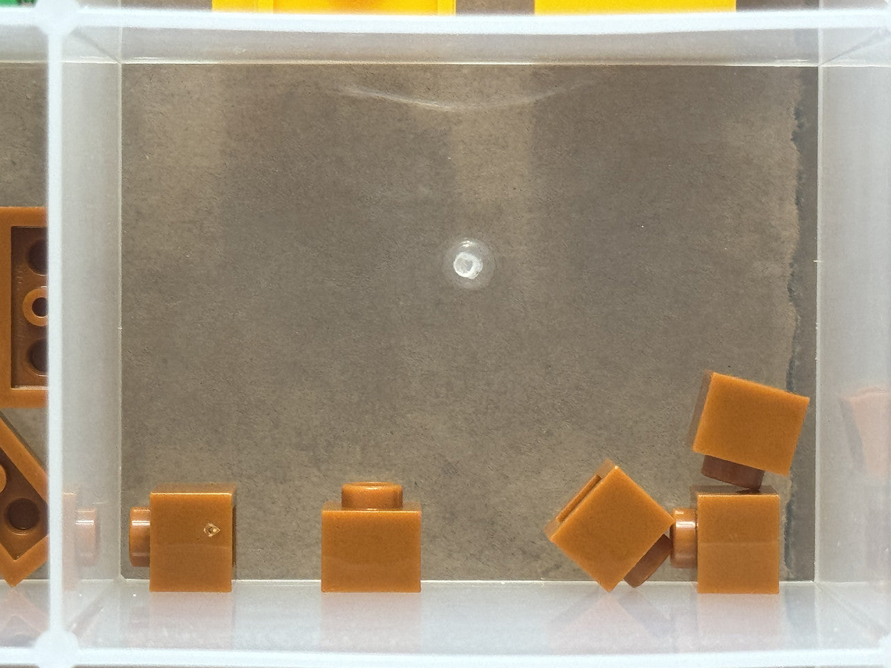 LEGO Parts - Dark Orange Brick 1 x 1 x 2/3 with Open Stud - No 86996 - QTY 5