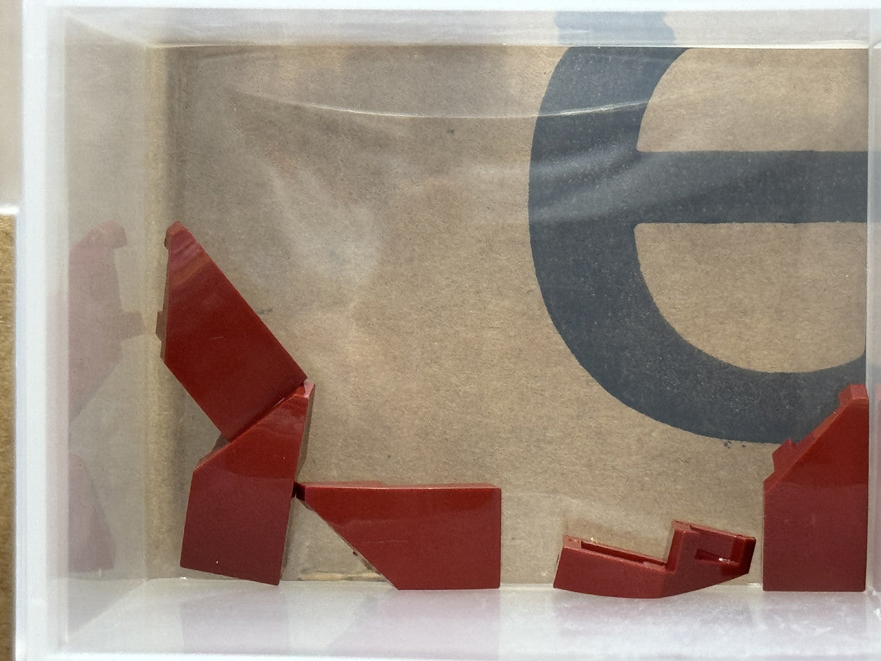 LEGO Parts - Dark Red Wedge 2 x 1 x 2/3 Left - No 29120 - QTY 5