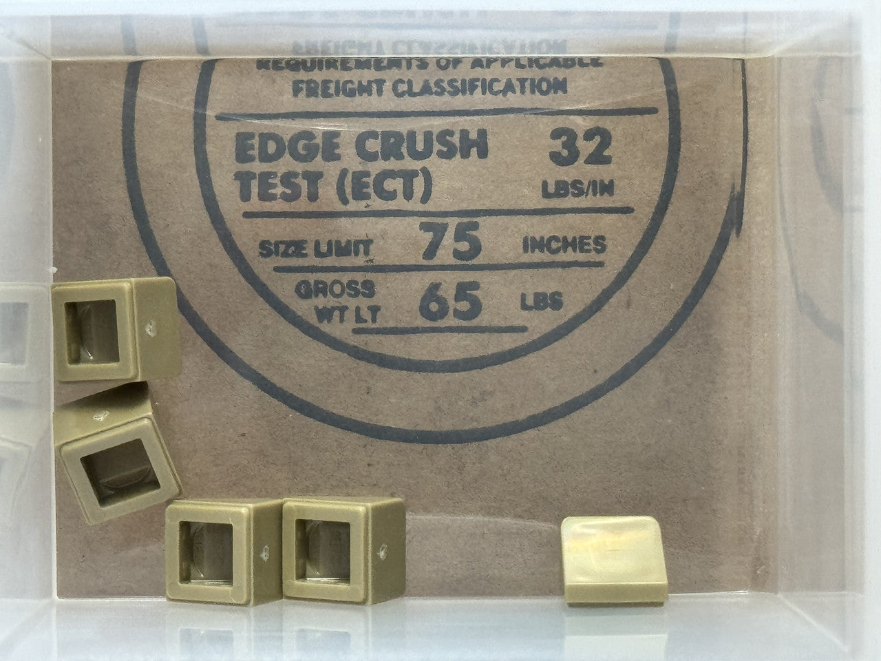 LEGO Parts - Dark Tan Slope 30 1 x 1 x 2/3 - No 54200 - QTY 5