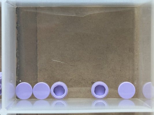 LEGO Parts - Lavender Tile, Round 1 x 1 - No 98138 - QTY 5