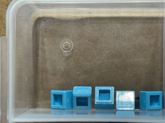 LEGO Parts - Medium Azure Slope 30 1 x 1 x 2/3 - No 54200 - QTY 5