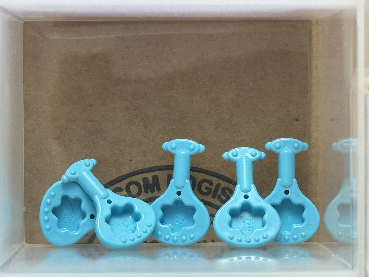 LEGO Parts - Medium Azure Minifigure Trolls Mandolin / Lute - No 65468a - QTY 5