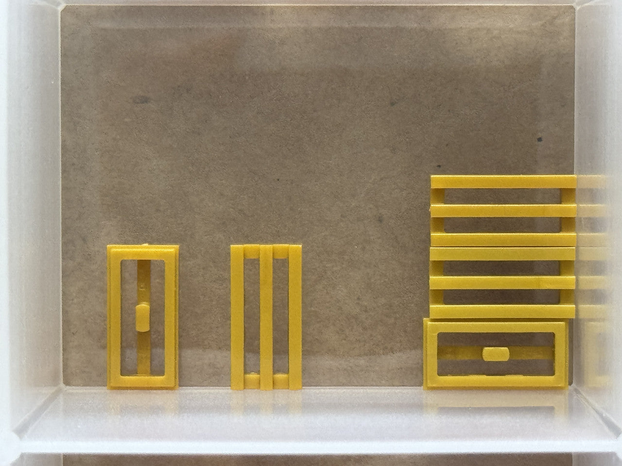 LEGO Parts - Pearl Gold Tile 1 x 2 Grille - No 2412b - QTY 5
