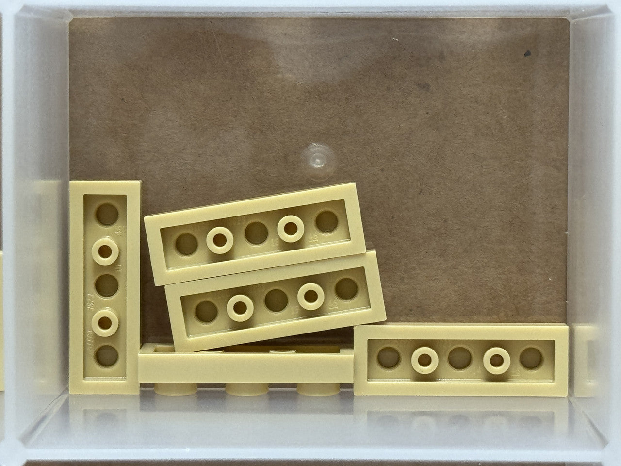 LEGO Parts - Tan Plate 1 x 3 - No 3623 - QTY 5