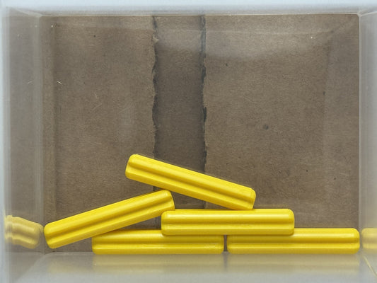 LEGO Parts - Yellow Technic, Axle 3L - No 4519 - QTY 5