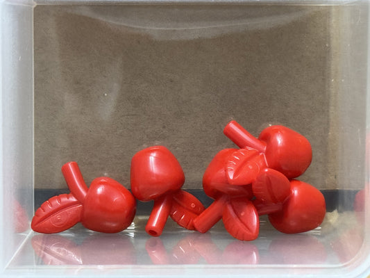 LEGO Parts - Red Apple - No 33051 - QTY 5
