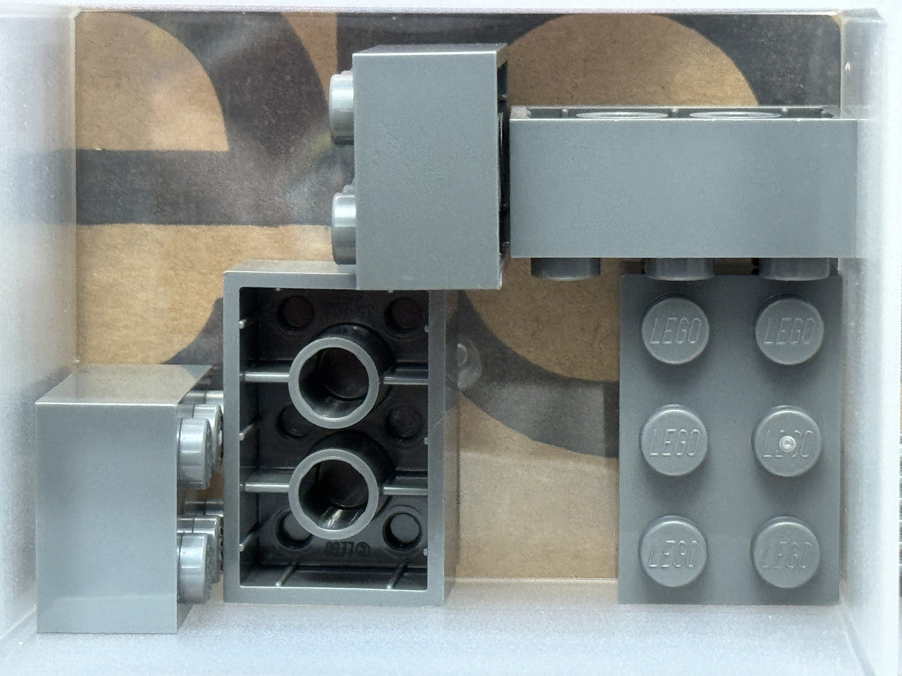 LEGO Parts - Dark Bluish Gray Brick 2 x 3 - No 3002 - QTY 5