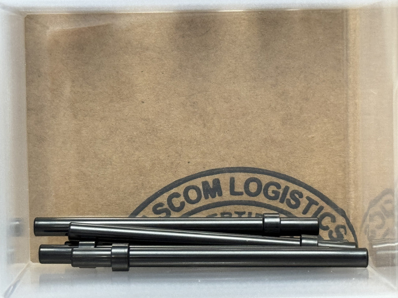 LEGO Parts - Black Bar 6L with Stop Ring - No 63965 - QTY 5