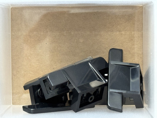 LEGO Parts - Black Vehicle, Spoiler 1 x 4 on 1 x 2 Base - No 30925 - QTY 5