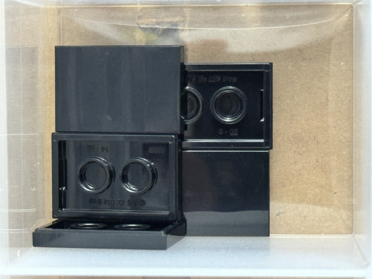 LEGO Parts - Black Tile 2 x 3 - No 26603 - QTY 5