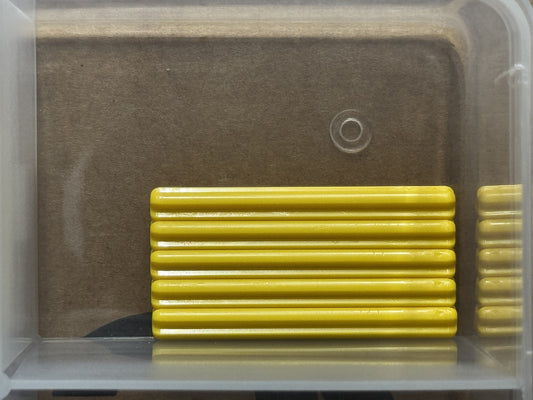 LEGO Parts - Yellow Technic, Axle 5L - No 32073 - QTY 5