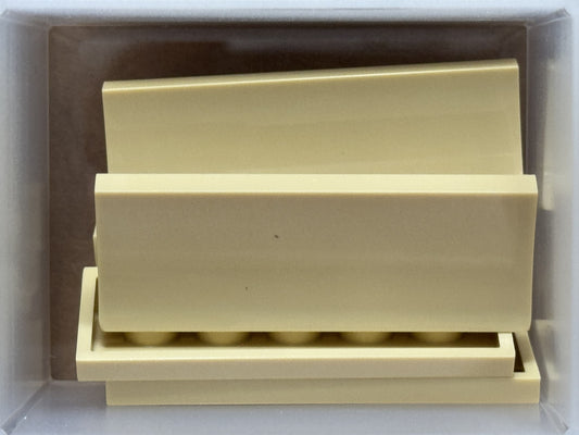LEGO Parts - Tan Arch 6 x 2 x 5/6 Inverted - No 6806 - QTY 5