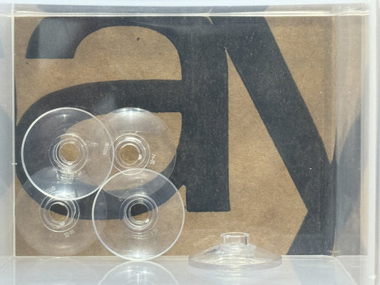LEGO Parts - Trans-Clear Dish 2 x 2 Inverted (Radar) - No 4740 - QTY 5