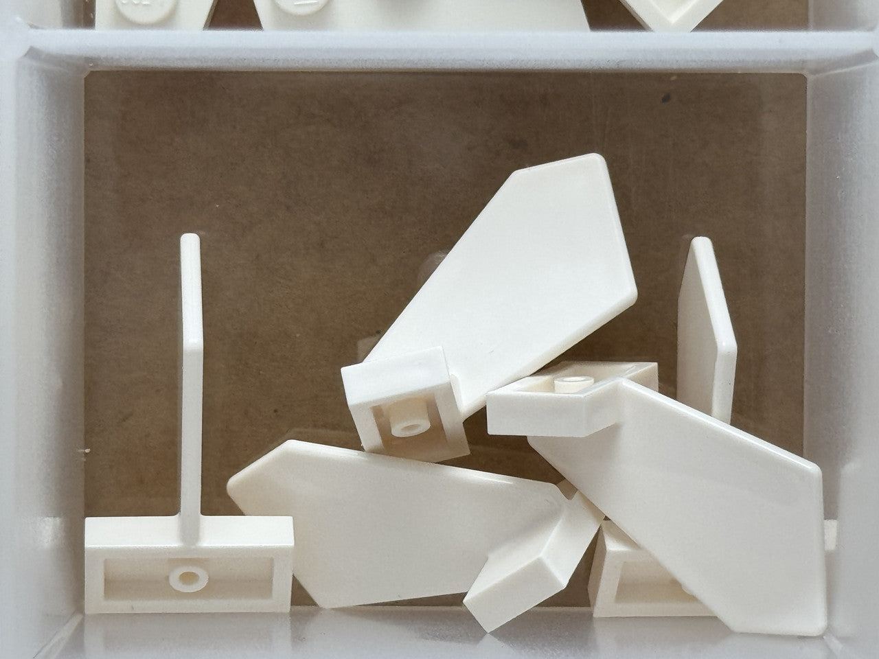 LEGO Parts - White Tail Shuttle, Small - No 44661 - QTY 5