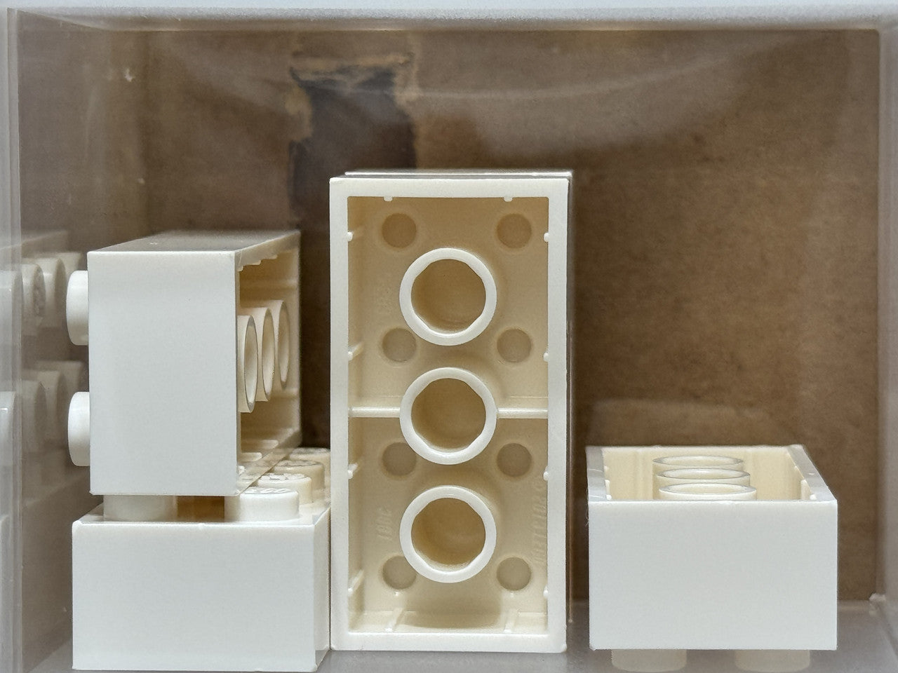 LEGO Parts - White Brick 2 x 4 - No 3001 - QTY 5