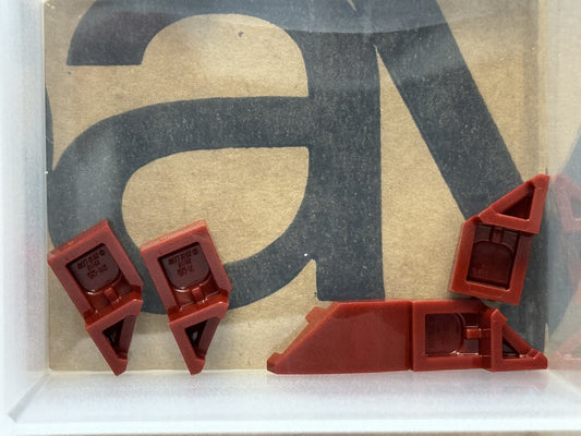 LEGO Parts - Dark Red Wedge 2 x 1 x 2/3 Right - No 29119 - QTY 5
