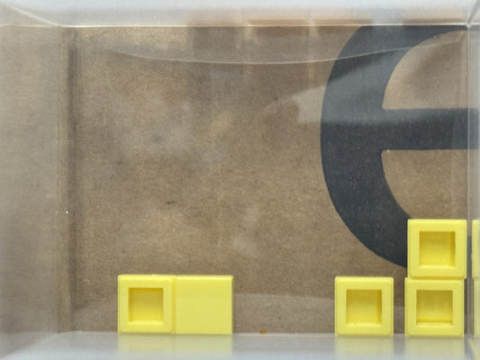 LEGO Parts - Bright Light Yellow Tile 1 x 1 - No 3070 - QTY 5