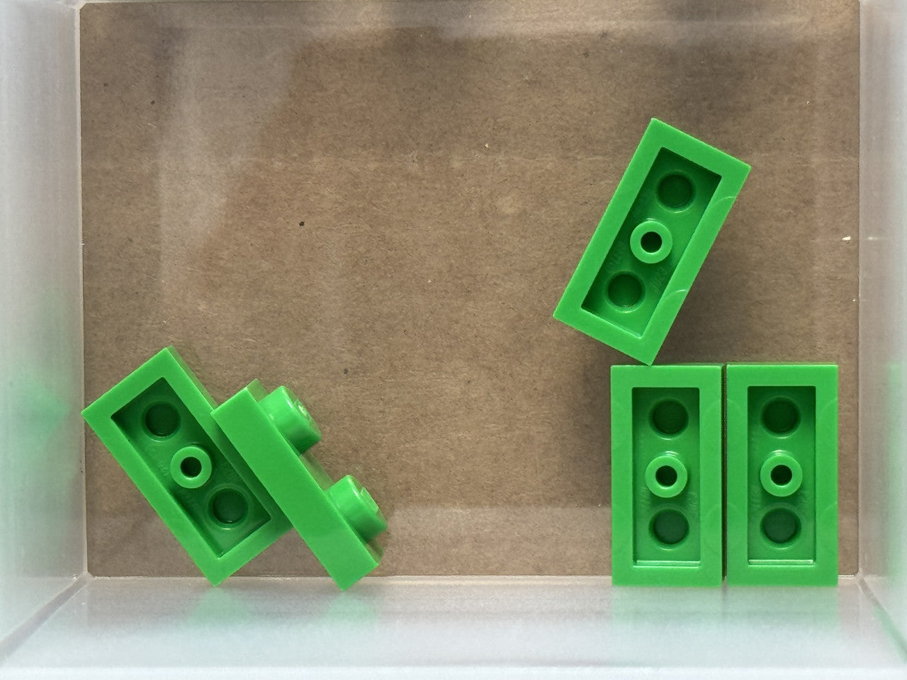 LEGO Parts - Bright Green Plate 1 x 2 - No 3023 - QTY 5
