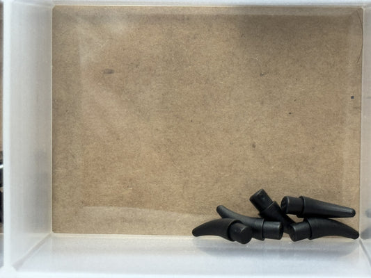 LEGO Parts - Black Barb / Claw / Horn / Tooth - Small - No 53451 - QTY 5