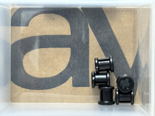 LEGO Parts - Black Technic Bush - No 3713 - QTY 5