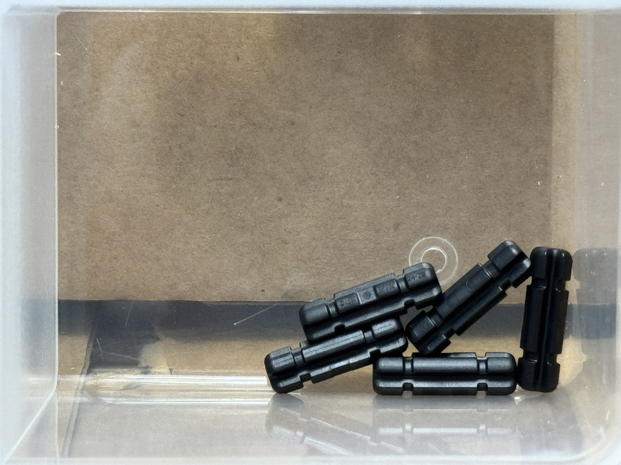 LEGO Parts - Black Technic, Axle 2L Notched - No 32062 - QTY 5