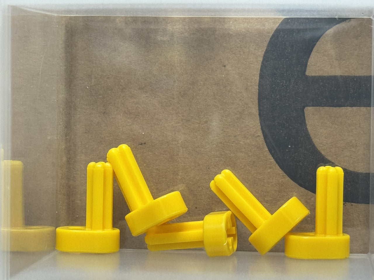 LEGO Parts - Yellow Technic Engine Crankshaft - No 2853 - QTY 5