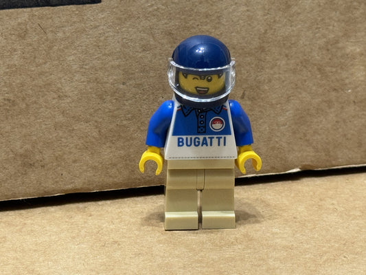 LEGO Minifigure - Speed Champions - Bugatti Vision Driver - No sc143 - QTY 1