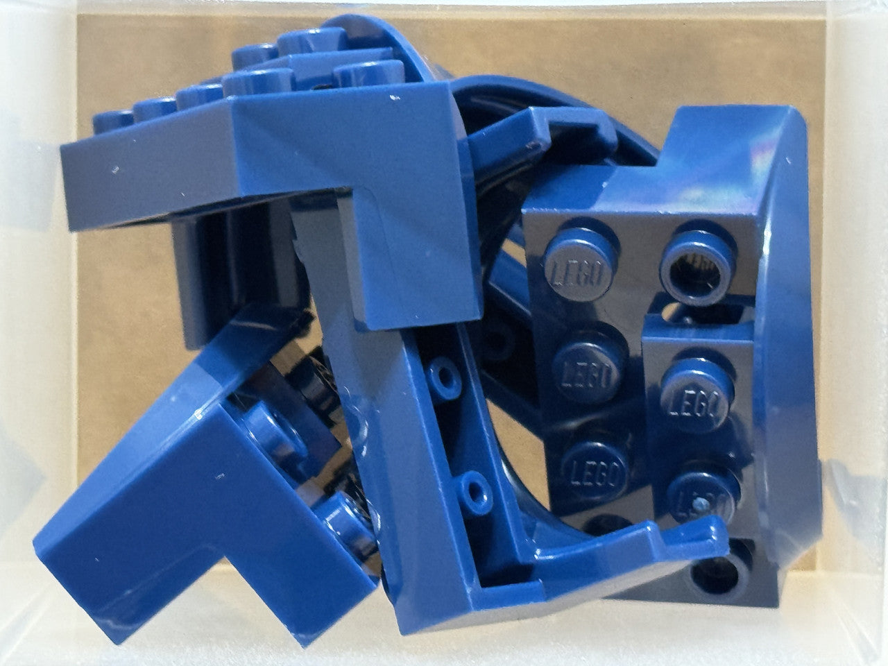 LEGO Parts - Dark Blue Vehicle, Mudguard 4 x 2 1/2 x 2 - No 3387 - QTY 5