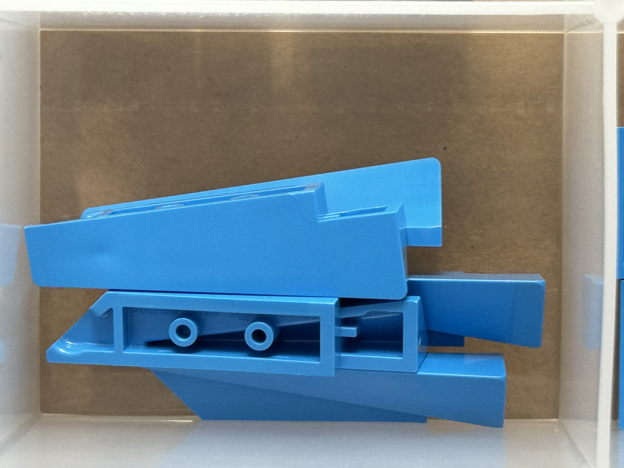 LEGO Parts - Dark Azure Wedge 5 x 1 x 1 1/3 4 x 1 Base Left - No 3388 - QTY 5