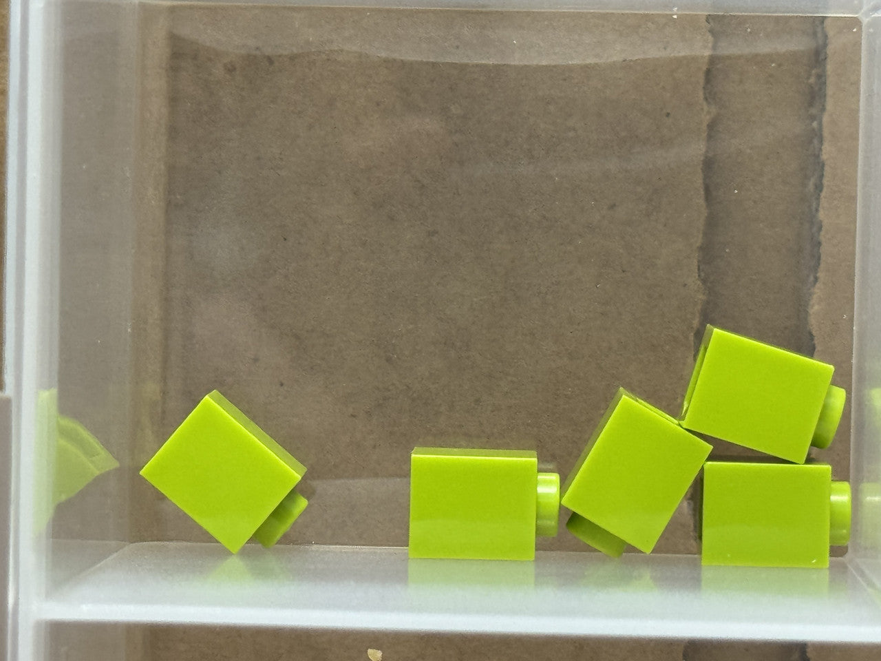 LEGO Parts - Lime Brick 1 x 1 - No 3005 - QTY 5