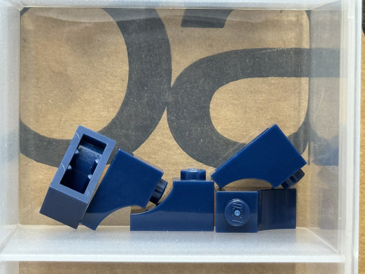 LEGO Parts - Dark Blue Arch 1 x 2 Inverted - No 78666 - QTY 5