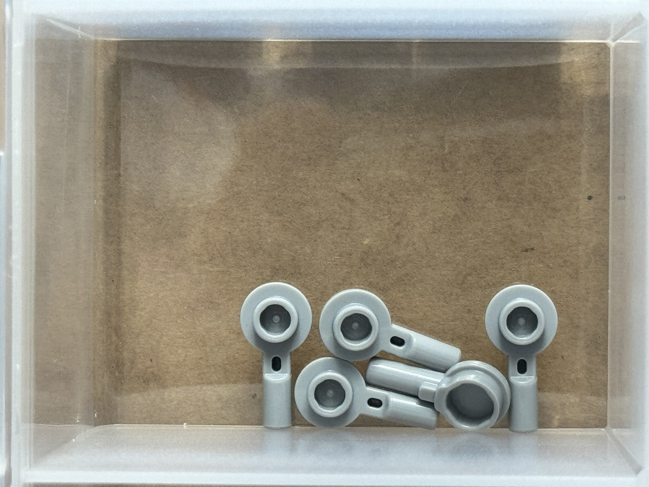 LEGO Parts - Light Bluish Gray Bar 1L with 1 x 1 Round Plate - No 32828 - QTY 5