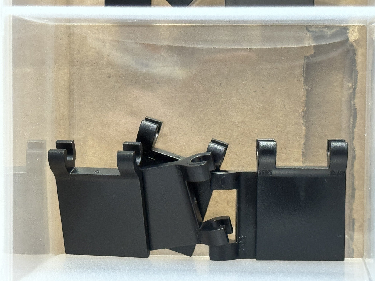 LEGO Parts - Black Flag 2 x 2 Square with Flared Edge - No 80326 - QTY 5