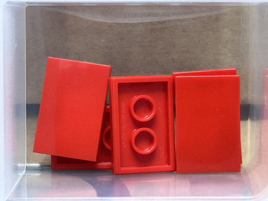 LEGO Parts - Red Tile 2 x 3 - No 26603 - QTY 5