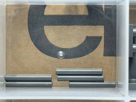 LEGO Parts - Dark Bluish Gray Bar 3L (Bar Arrow) - No 87994 - QTY 5