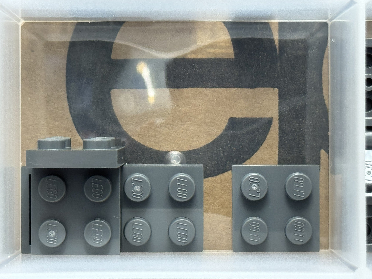 LEGO Parts - Dark Bluish Gray Plate 2 x 2 - No 3022 - QTY 5