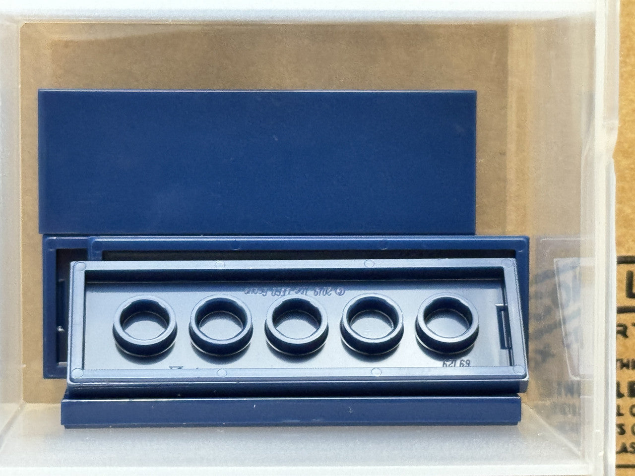 LEGO Parts - Dark Blue Tile 2 x 6 - No 69729 - QTY 5