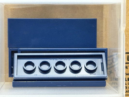 LEGO Parts - Dark Blue Tile 2 x 6 - No 69729 - QTY 5