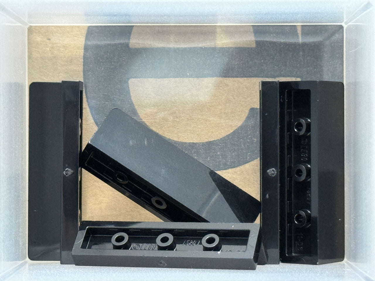 LEGO Parts - Black Panel 1 x 4 x 1 - No 30413 - QTY 5