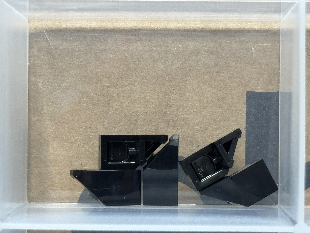 LEGO Parts - Black Wedge 2 x 1 x 2/3 Left - No 29120 - QTY 5